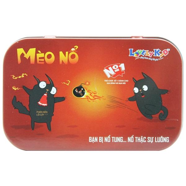 Board Game Mèo Nổ Hộp Kim Loại - Lovelykid LH89