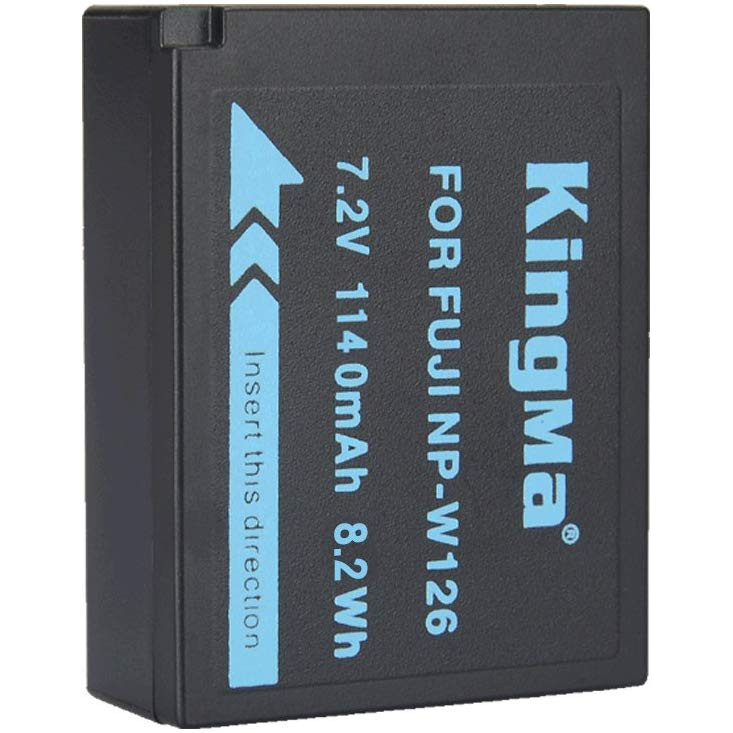 Combo pin sạc Kingma cho Fujifilm NP-W126, Hàng chính hãng - Combo 1 1 Pin