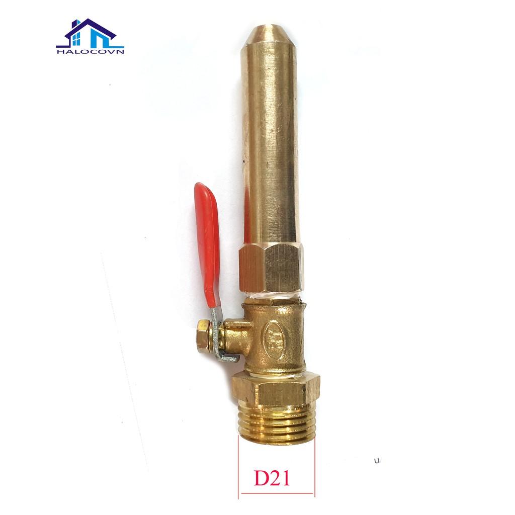 Bộ đầu rửa xe rửa điều hòa ren 21