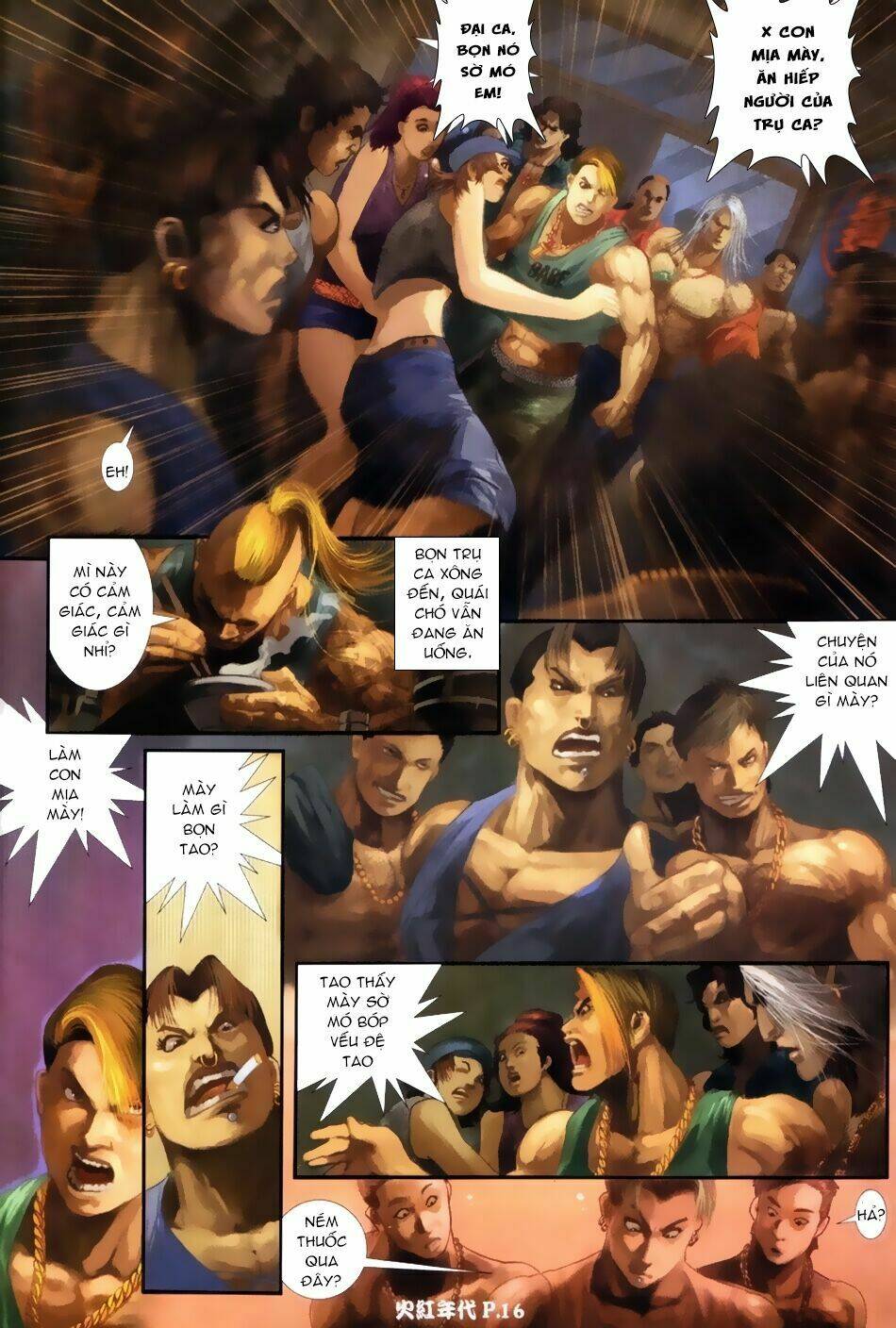 hỏa hồng niên đại hắc cốt đường chapter 60 14