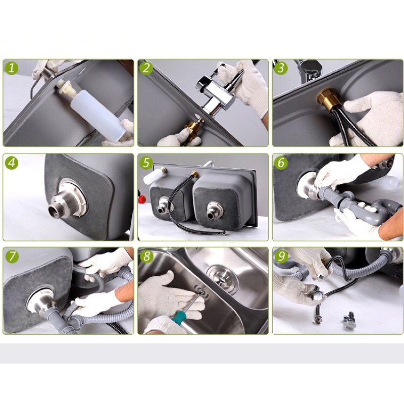 Dây cấp nước nóng lạnh inox 304