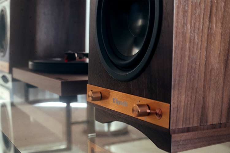 Loa Bluetooth Klipsch The Sixes (Walnut) - Hàng Chính Hãng