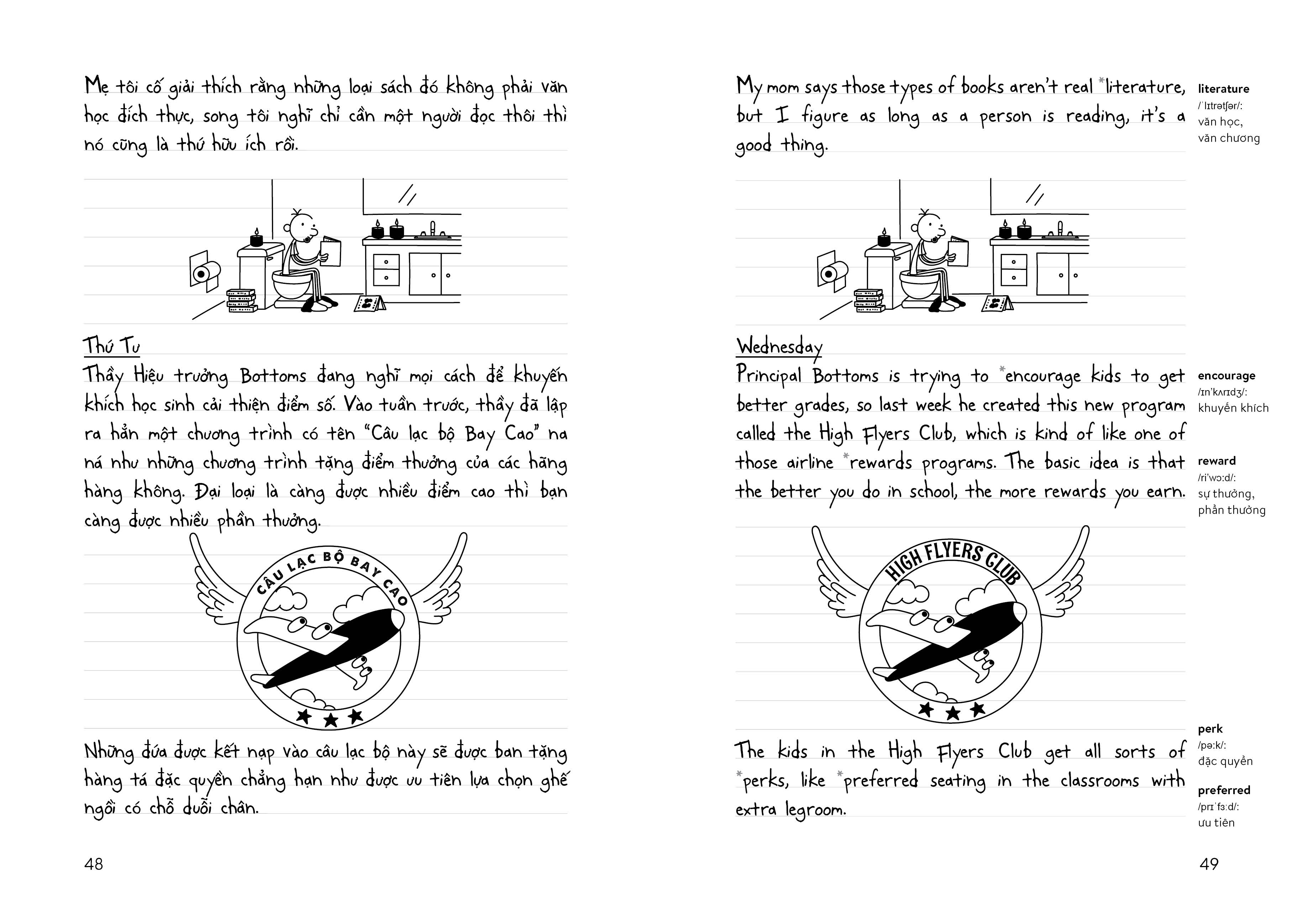 Sách: Combo Nhật Ký Chú Bé Nhút Nhát, Cậu Bé Siêu Thân Thiện (series Diary of a Wimpy kid) - Song ngữ Việt-Anh - 21 cuốn
