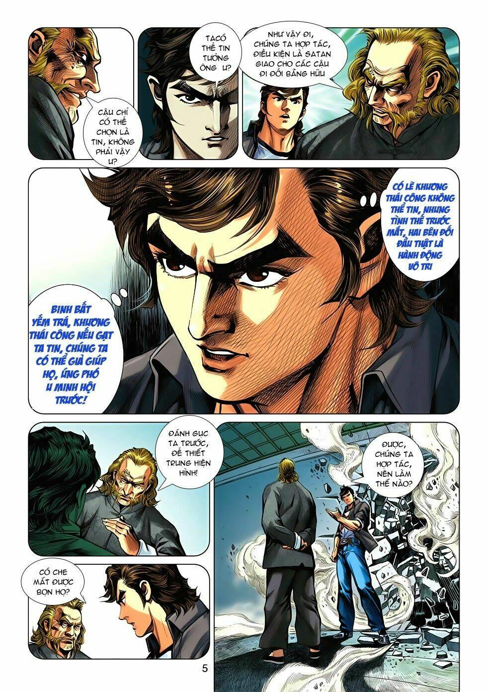 tân tác long hổ môn chapter 555 5