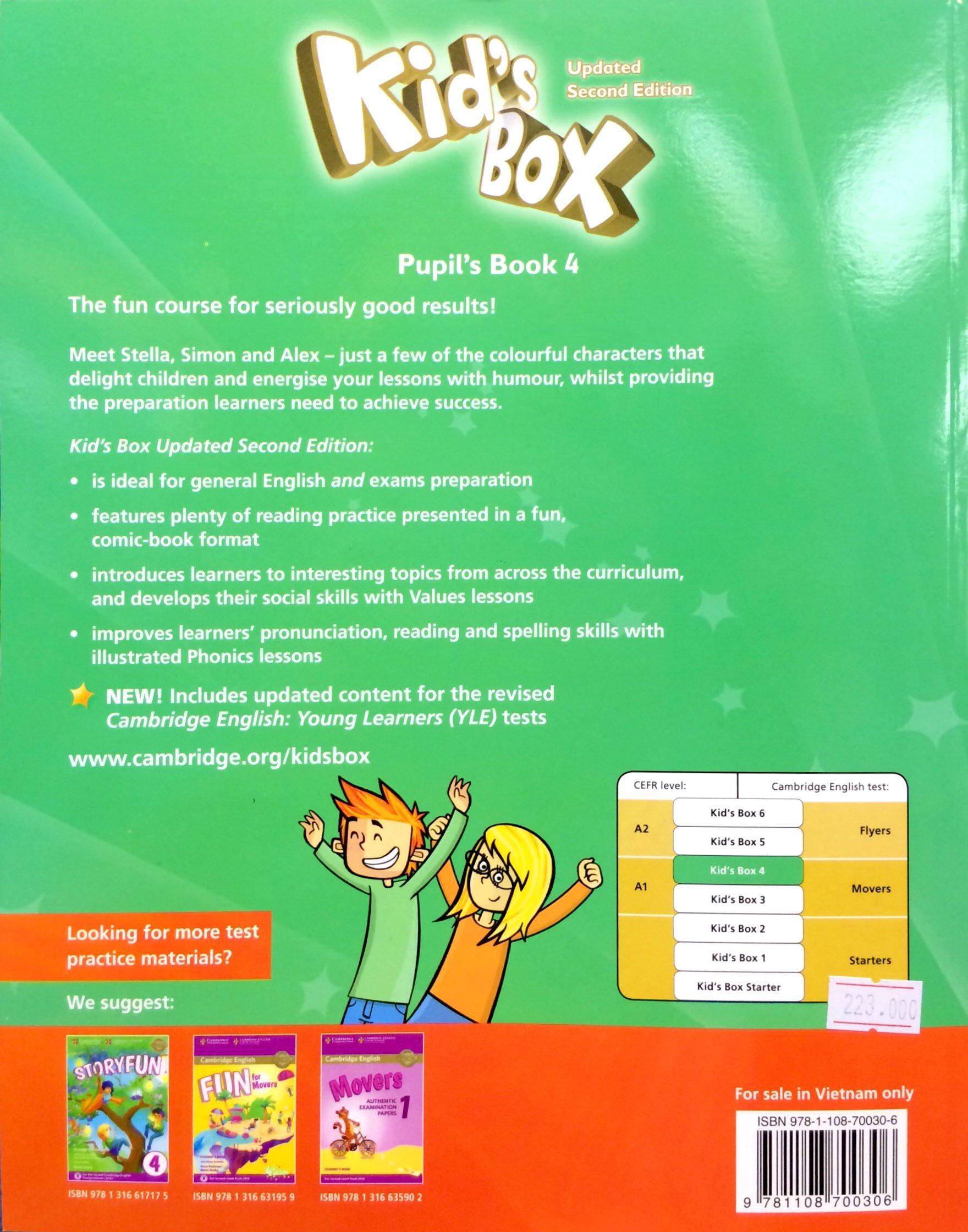 Kid's Box Second edition Pupil's Book Level 4