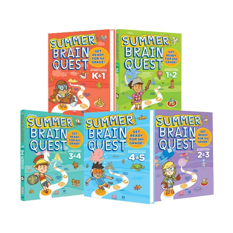 Sách Summer Brain Quest, Dành cho trẻ từ 5 đến 10 tuổi