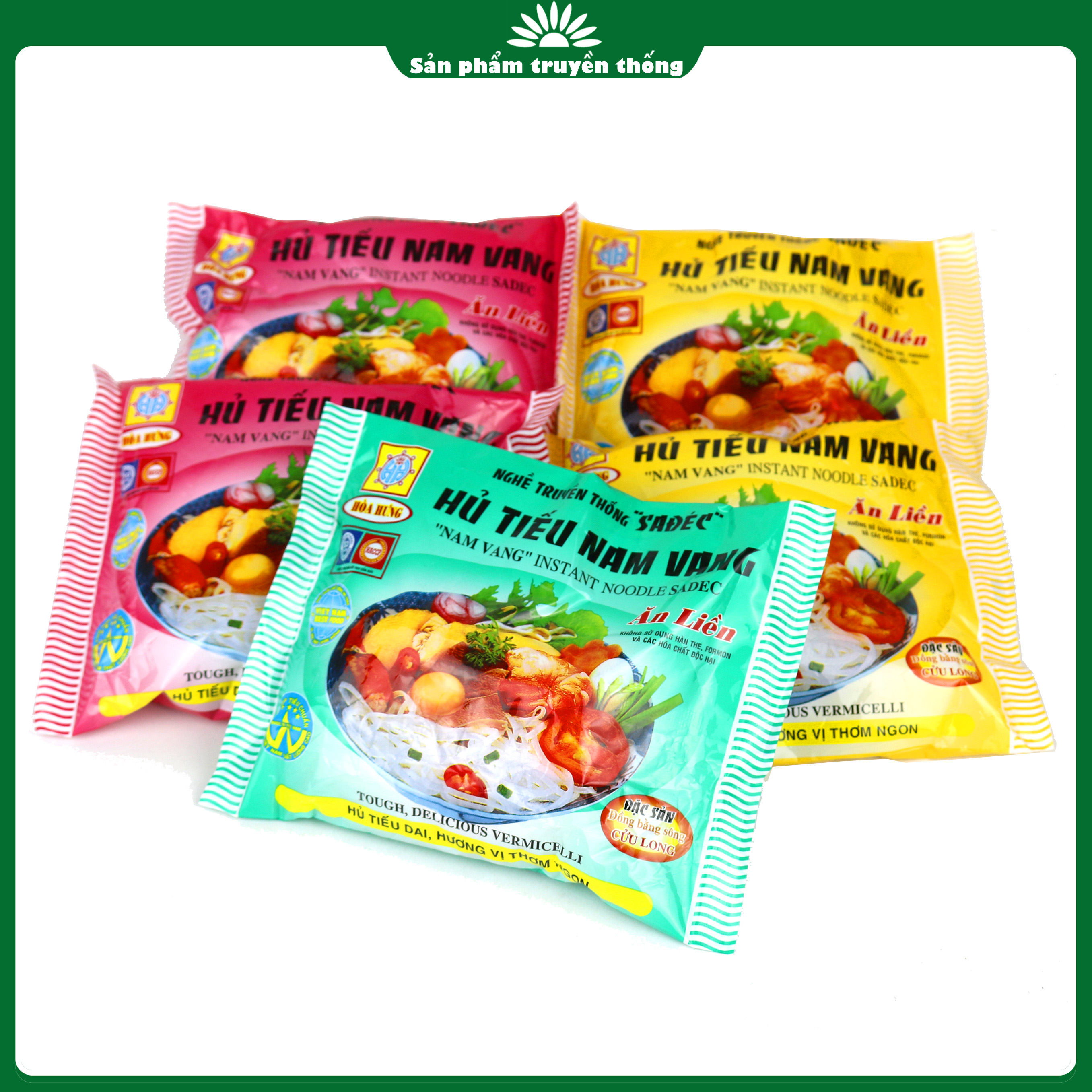 Hủ tiếu Nam Vang ăn liền Hòa Hưng-Thùng 30 gói- sản phẩm truyền thống Sa Đéc