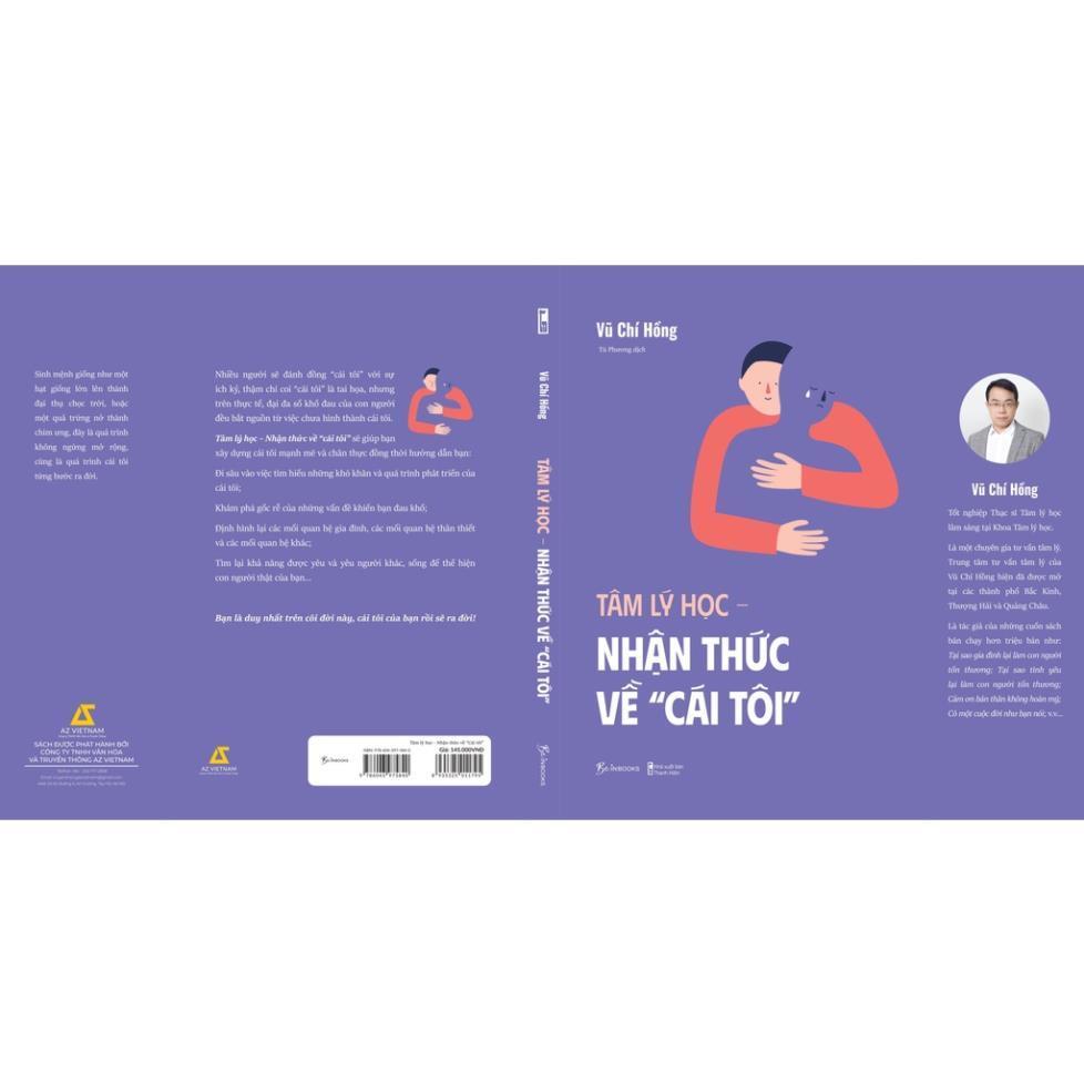 Sách Tâm lý học nhận thức về cái tôi - Vũ Chí Hồng - Bản Quyền
