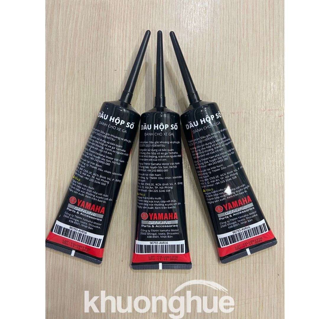 Nhớt hợp số YAMALUBE 100 ml dành cho xe tay ga, nhớt láp, dầu bánh răng truyền động chính hãng YAMAHA