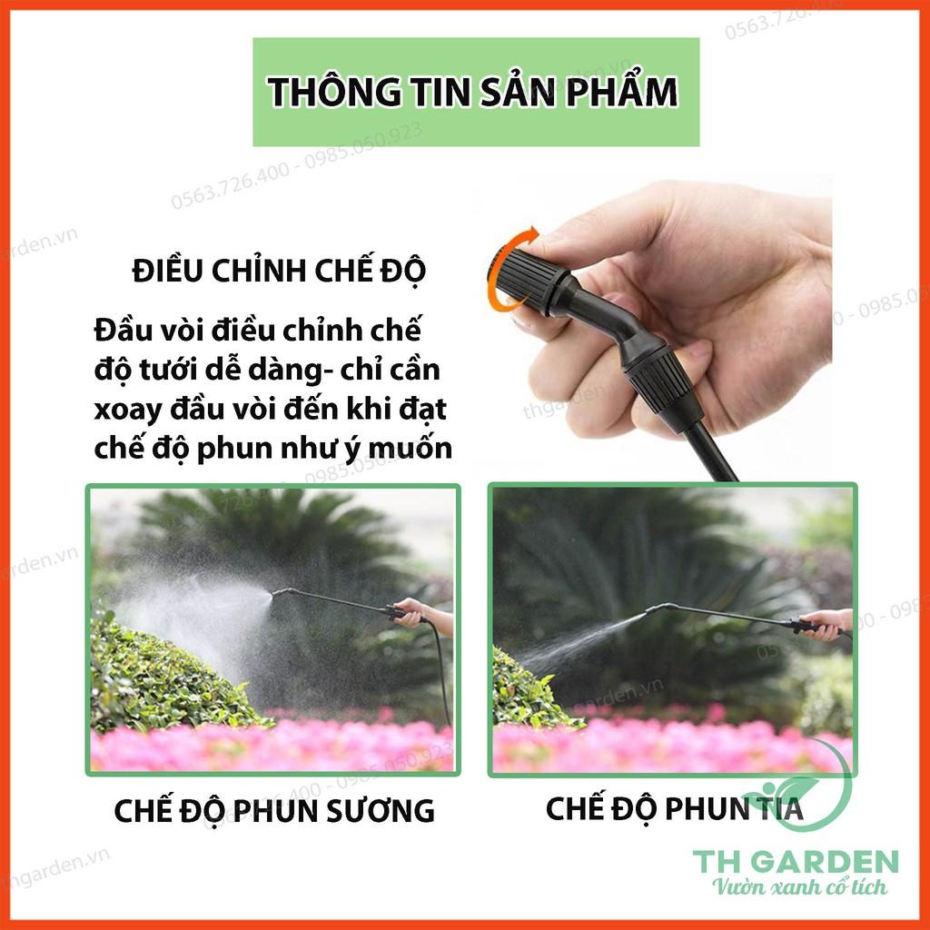 Bình Tưới Cây 5L Cao Cấp TH Garden - Bình Xịt Nước Tưới Cây Cảnh, Cây Hoa - Bình Phun Sương Cỡ Lớn 5 Lít