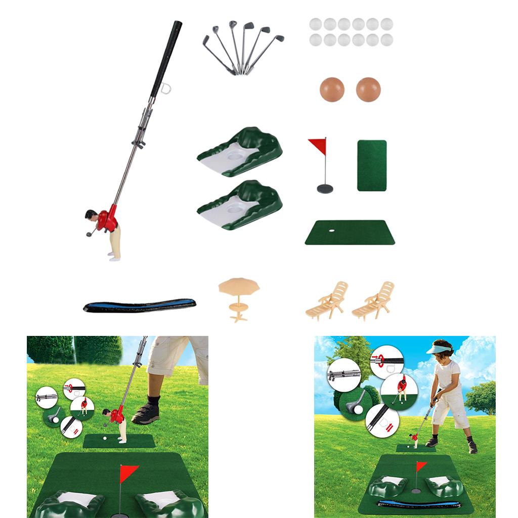 Professional Golf Practice Set Mini Golf Ball Sport Set Children Golf Club for Kids Adults