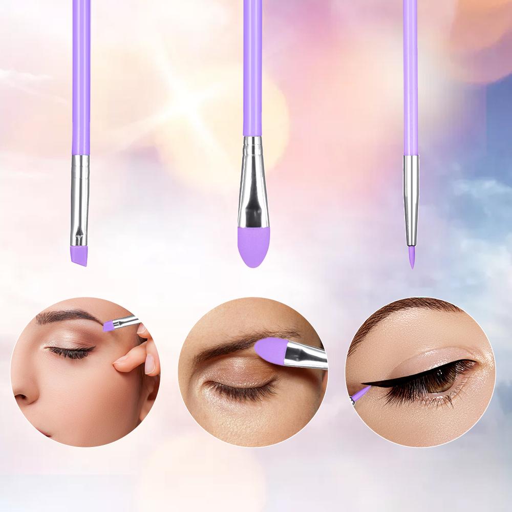 4 cọ trang điểm bằng silicone