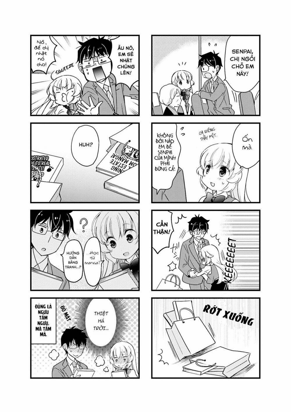 senpai nhỏ nhắn của tôi rất dễ thương chapter 10 9