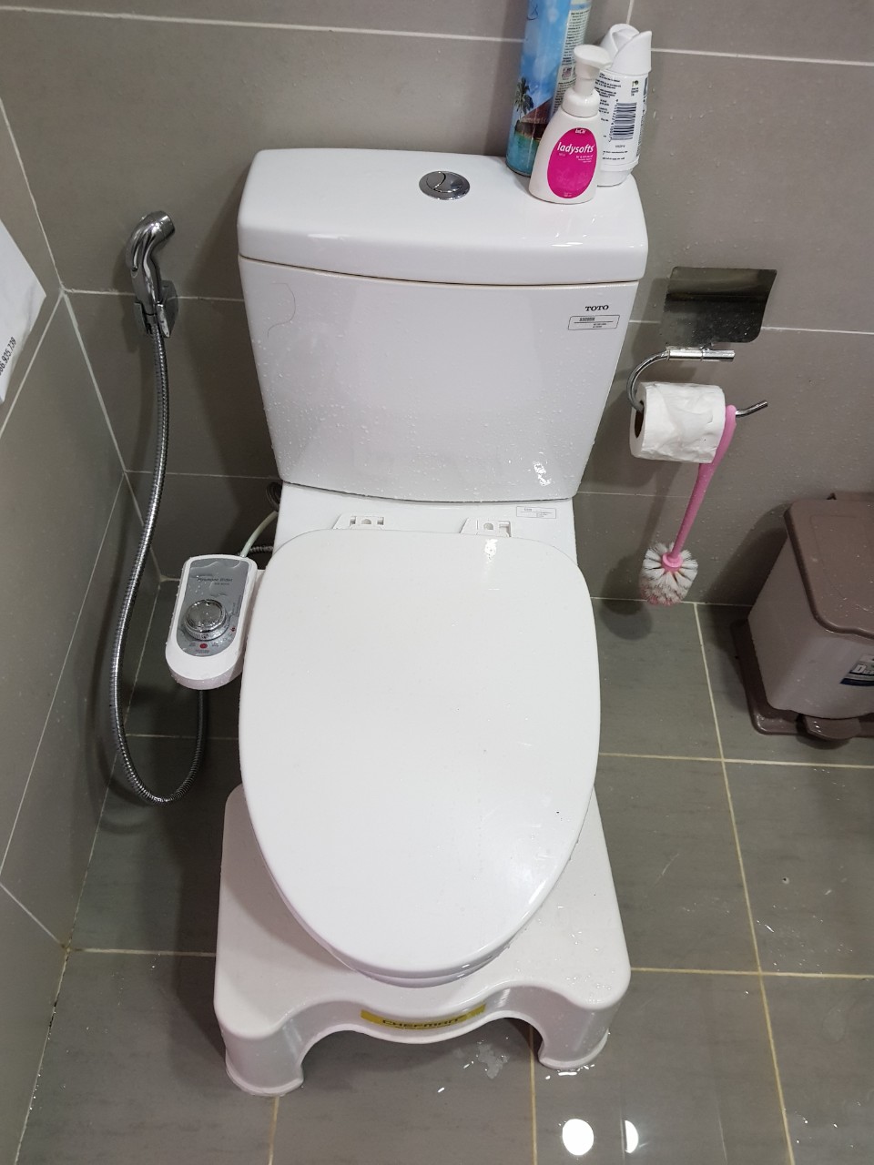 Vòi xịt rửa vệ sịnh thông minh HYUNDAE BIDET HB-8000 - 2 vòi phun 2 chế độ rửa