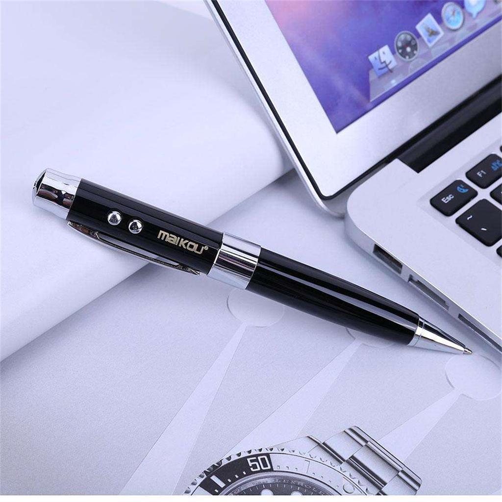 Multi-function USB Flash Drive LED Light Money  Writing Pen - 128GB