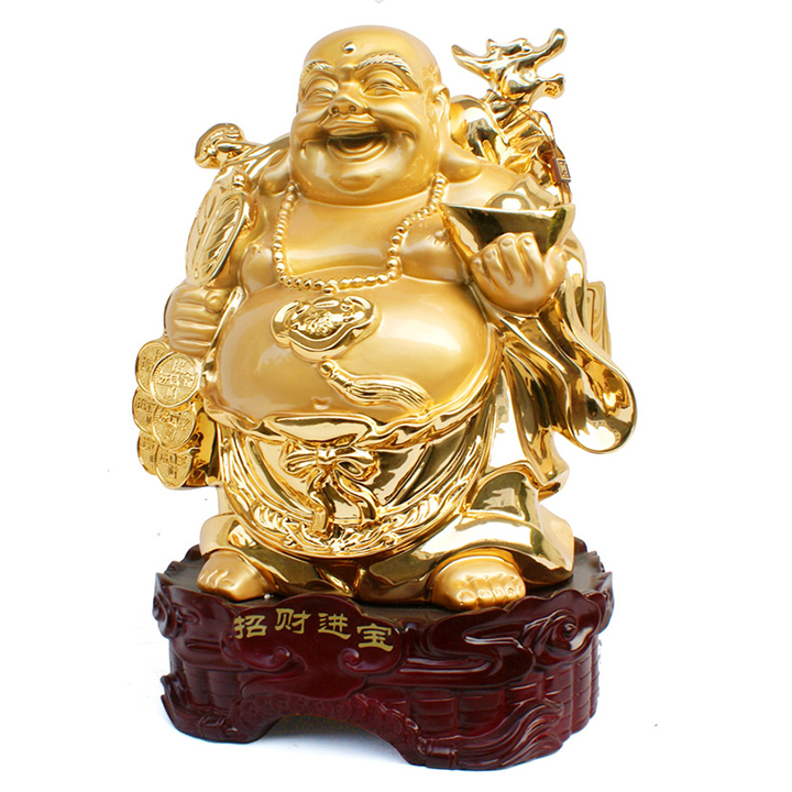 Tượng Phật Di Lặc Gánh Bao Tiền Lớn