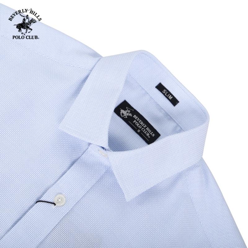 Áo sơ mi Dài tay Nam Beverly Hills Polo Club Slimfit Xanh CMSLS20TL029