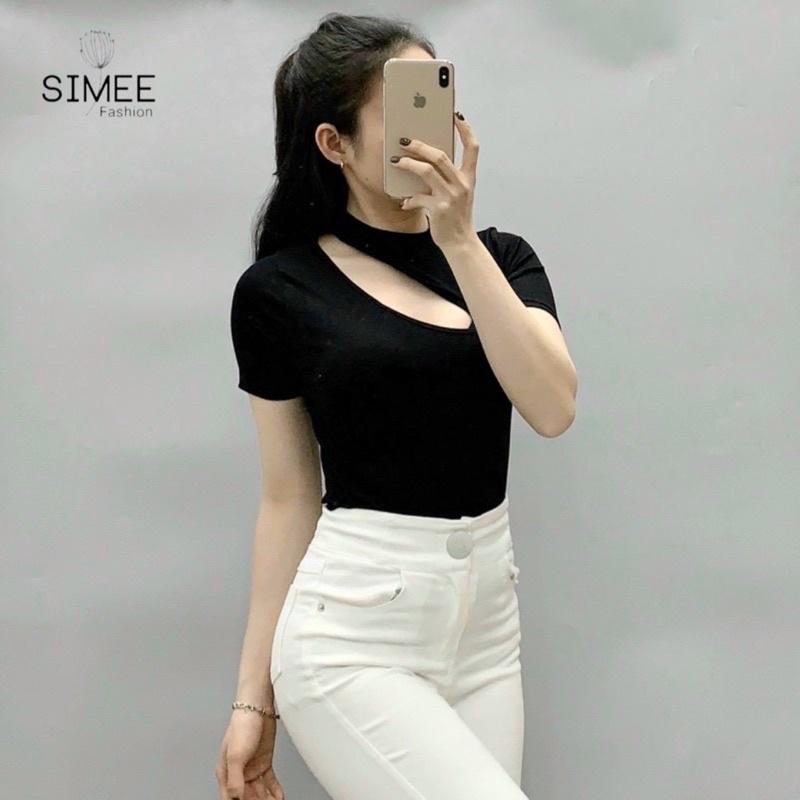 Áo khoét vai cách điệu