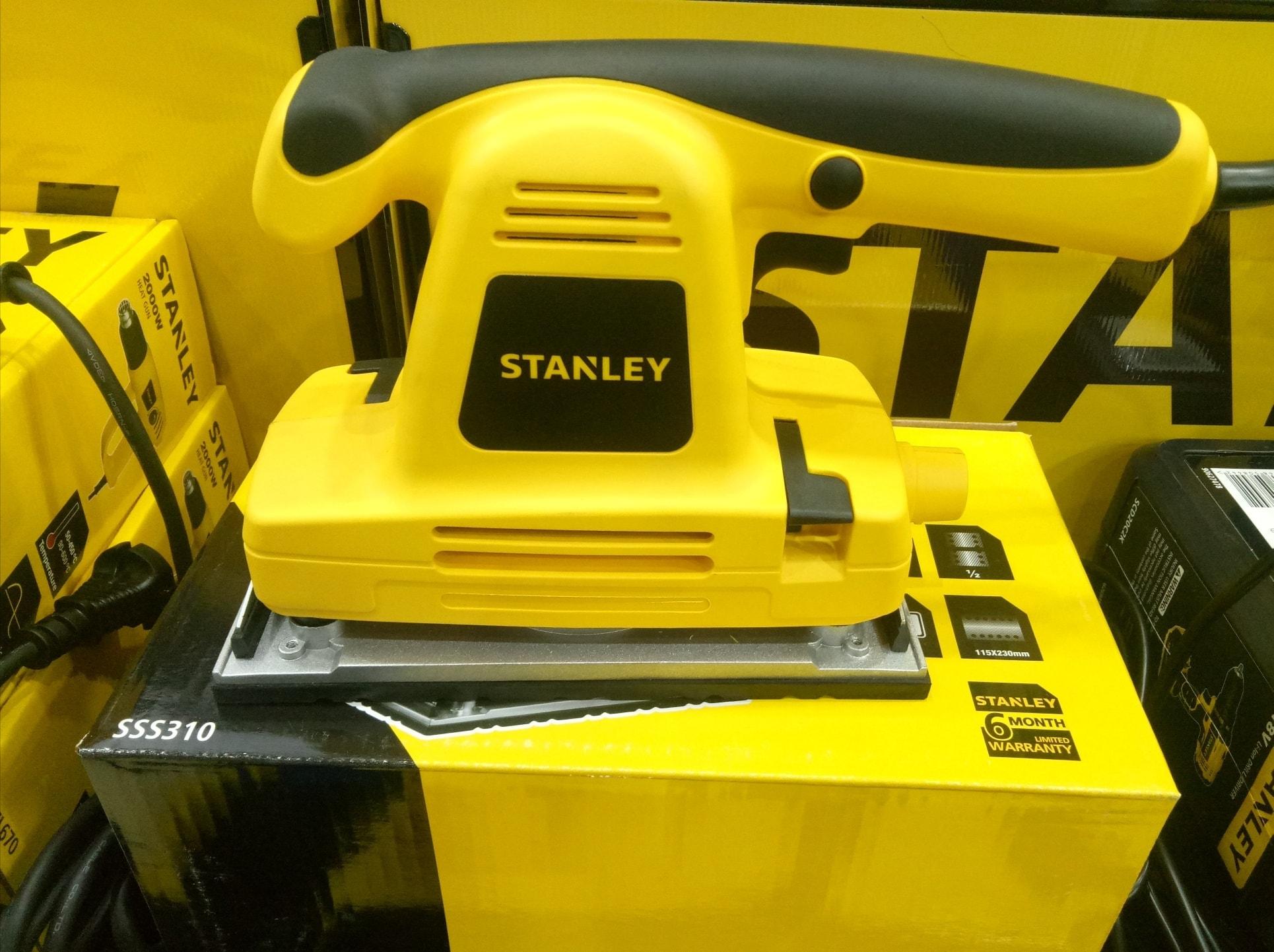 MÁY CHÀ NHÁM CẦM TAY 310W-1/2&quot; STANLEY SSS310-B1- HÀNG CHÍNH HÃNG