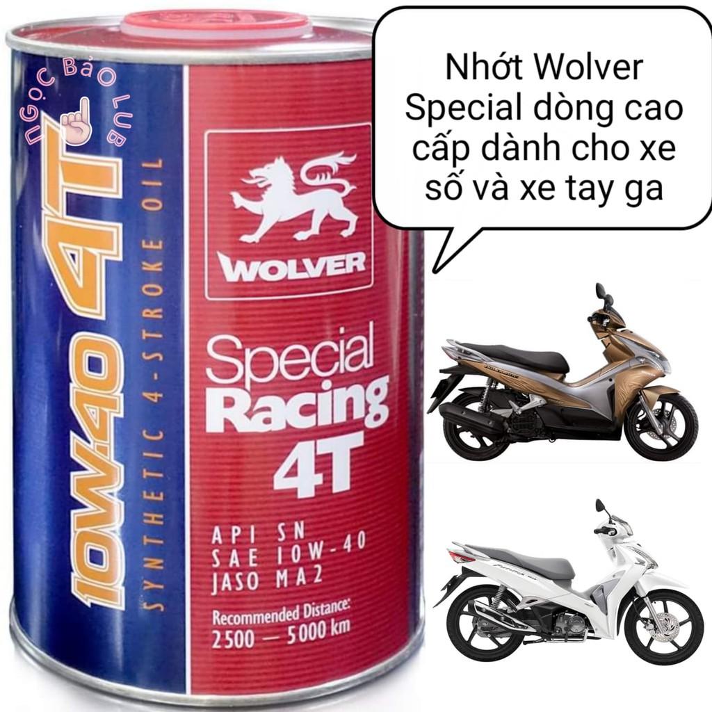 Dầu Nhớt Wolver Special Racing 10W40 SN - Phiên Bản Đặt Biệt.