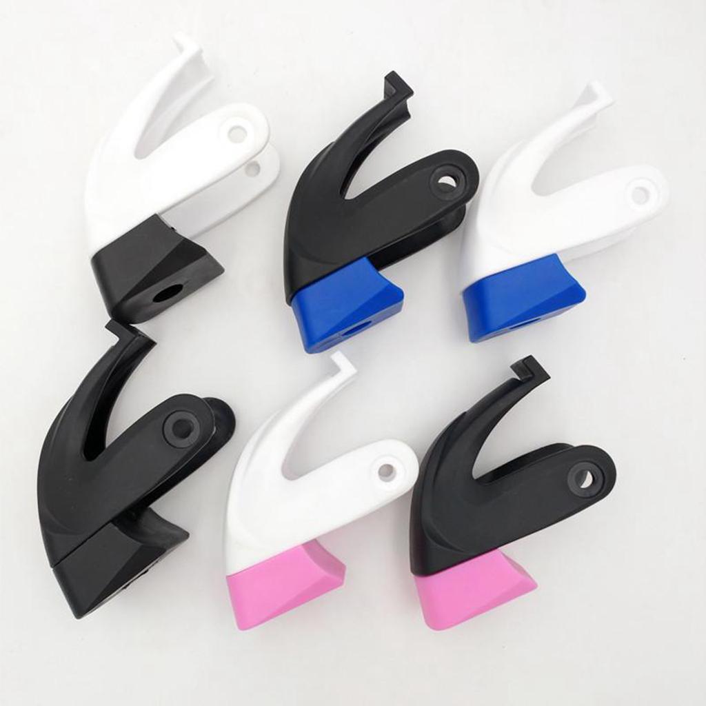 2xInline Skates Brakes Block Brake Roller Stopper White + Black