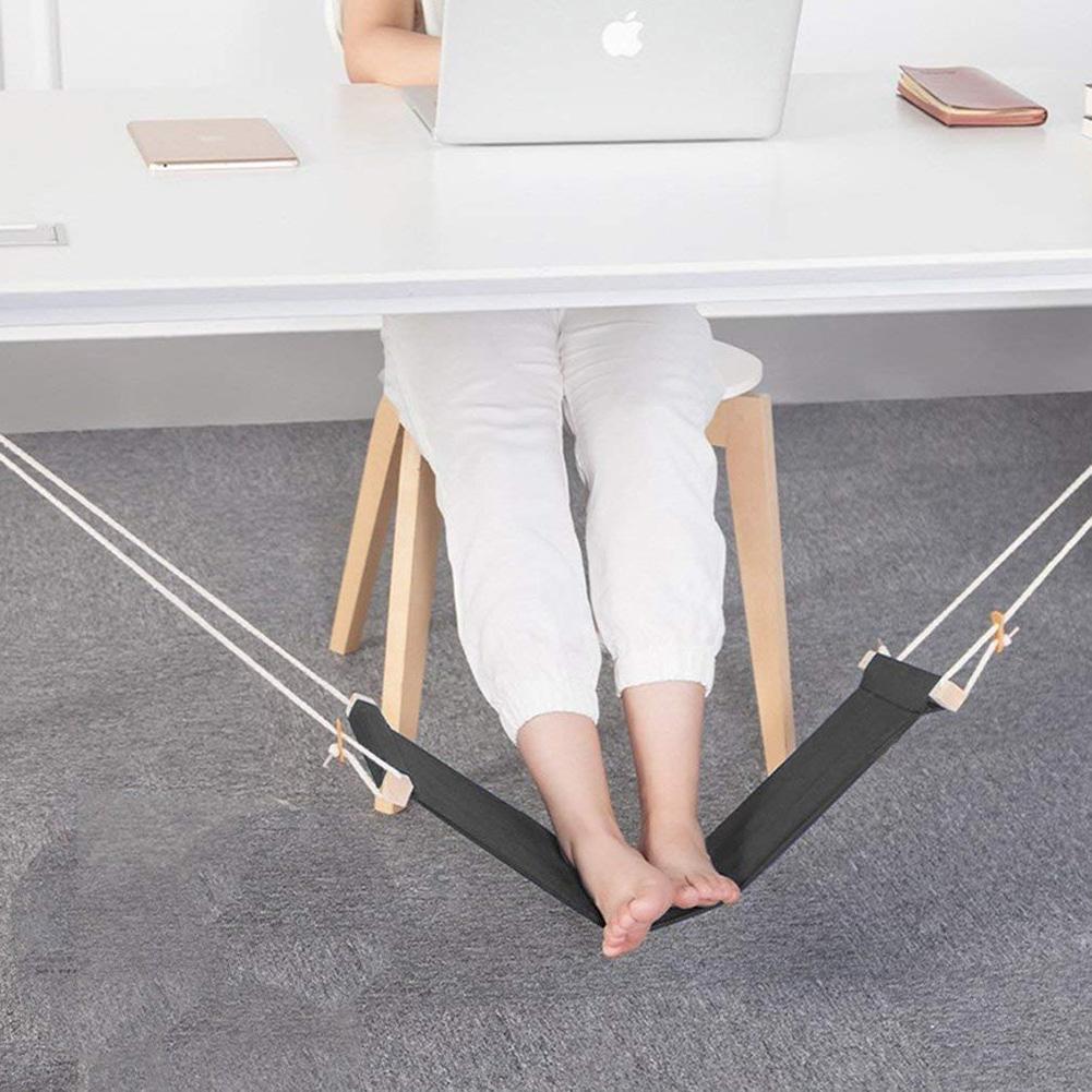 Sáng Tạo Đơn Giản Chân Võng Giày Lười Giản Dị Để Bàn Còn Lại Chân Đưa Chân Chân Xoay Để Chân