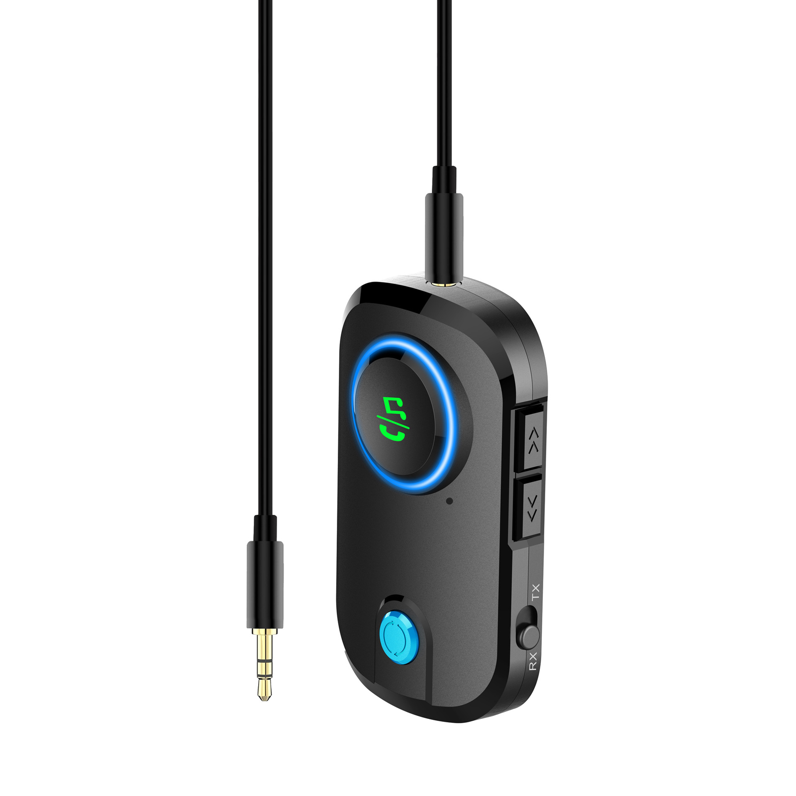 Bộ Chuyển Đổi Âm Thanh Bluetooth Không Dây AUX 3.5mm Với Micrô Cho Tai Nghe Loa Xe Hơi