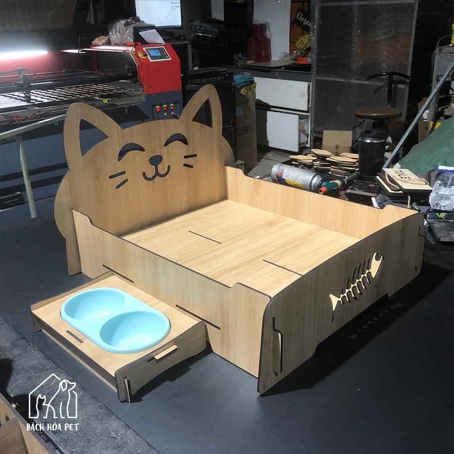 Ổ giường nằm cho mèo cún BHP5 ngủ lắp ghép đơn giản , thiết kế rộng rãi kiểu dáng đẹp