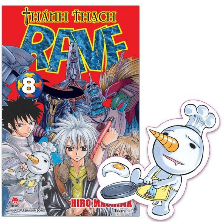 Thánh Thạch Rave Tập 8 - Tặng kèm Bookmark Plue