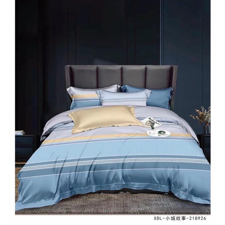 Drap Tencel 60s -Bộ Ga Gối Vỏ Ôm Dây Khoá Nệm 5-27cm