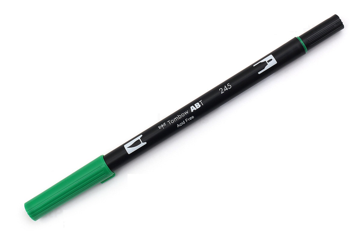 Bút lông cọ hai đầu Tombow ABT Dual Brush Pen - Brush/ Bullet - Warm Gray 2
