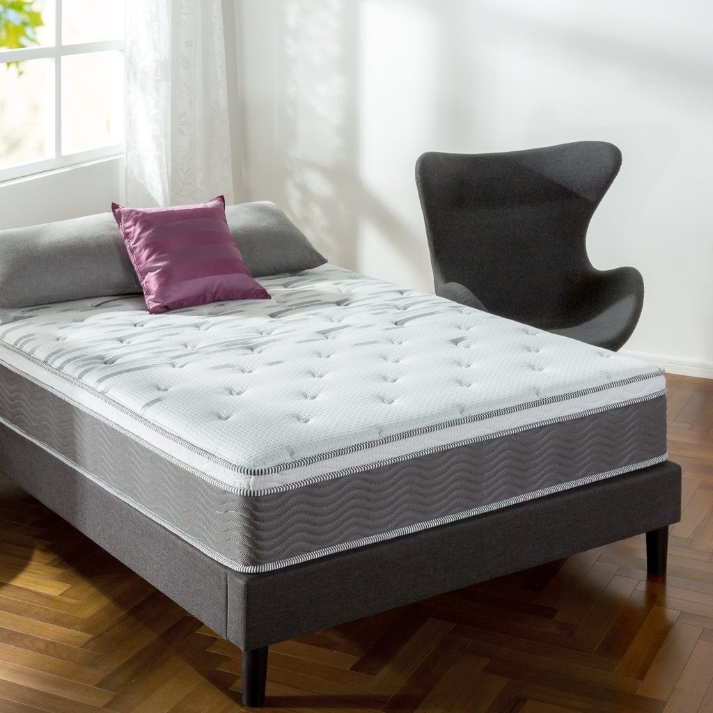 Nệm lò xo túi hút chân không cao cấp Zinus - Extra Firm Spring Mattress