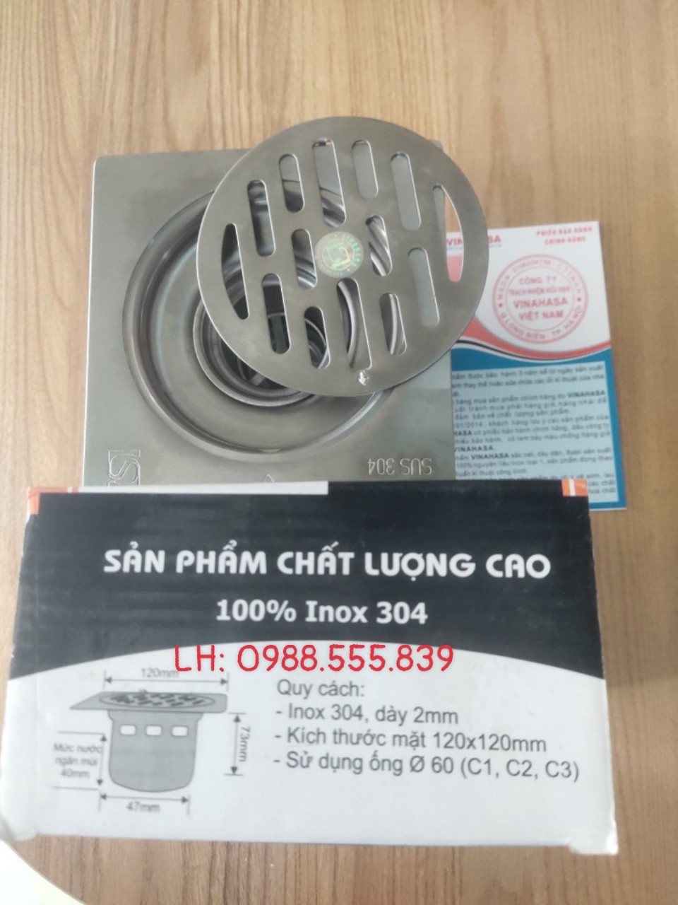 Ga thoát sàn phi 60 - GS322