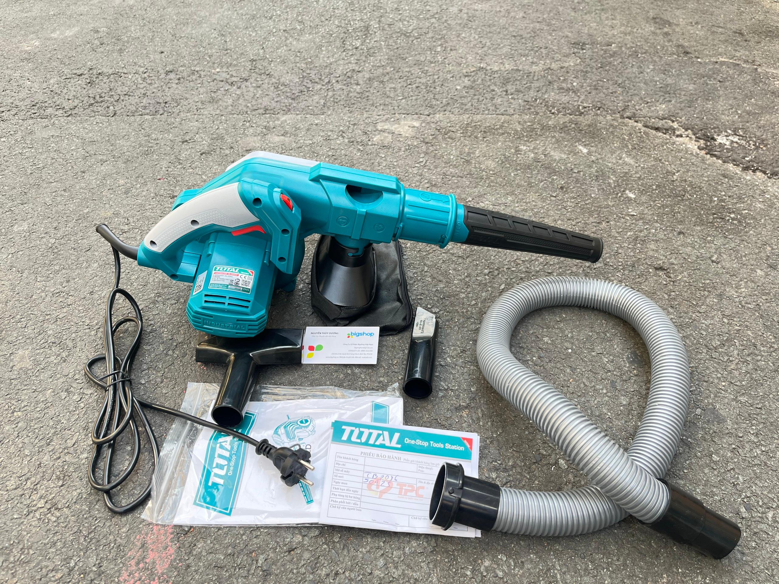 MÁY THỔI BỤI 800W TOTAL TB8036 - HÀNG CHÍNH HÃNG