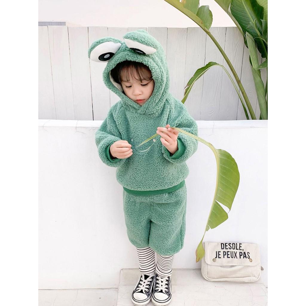 Set Ếch Bông 2 mầu cực Kute cho cả bé trai và bé gái