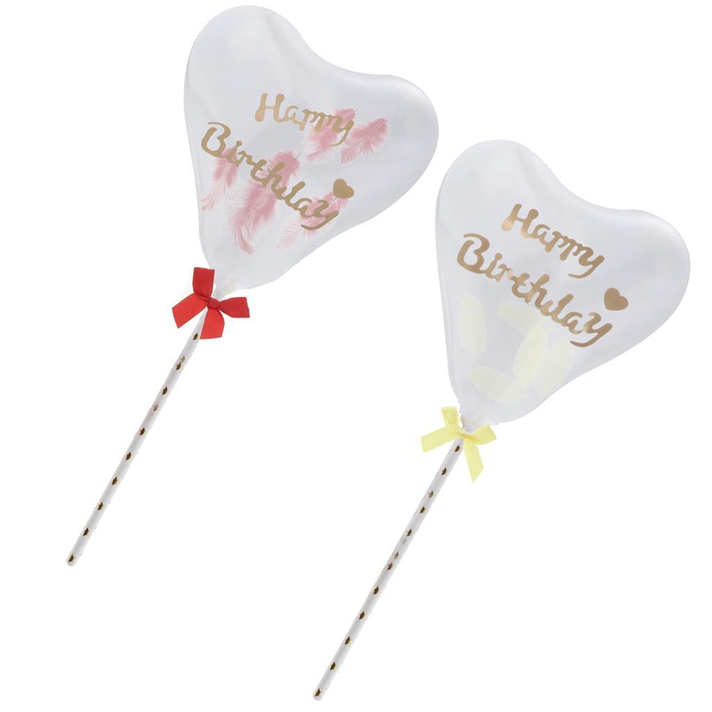 Lovely Happy Birthday Balloon Cake Decoration for Kids Birthday Party