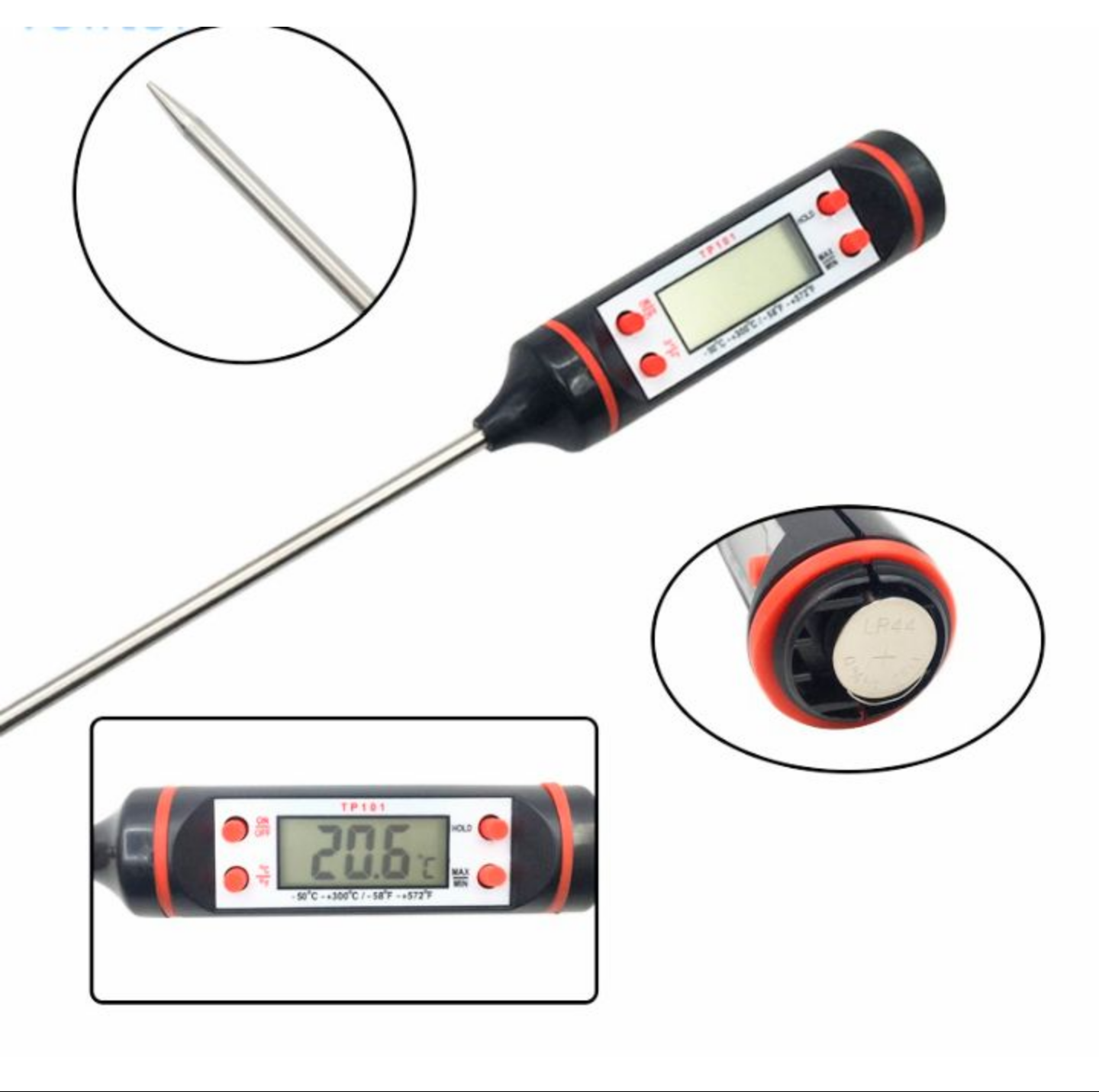 THIẾT BỊ ĐO NHIỆT ĐỘ THỰC PHẨM SỮA NƯỚC ĐA NĂNG TIỆN DỤNG MẪU MỚI HÀNG LOẠI TỐT