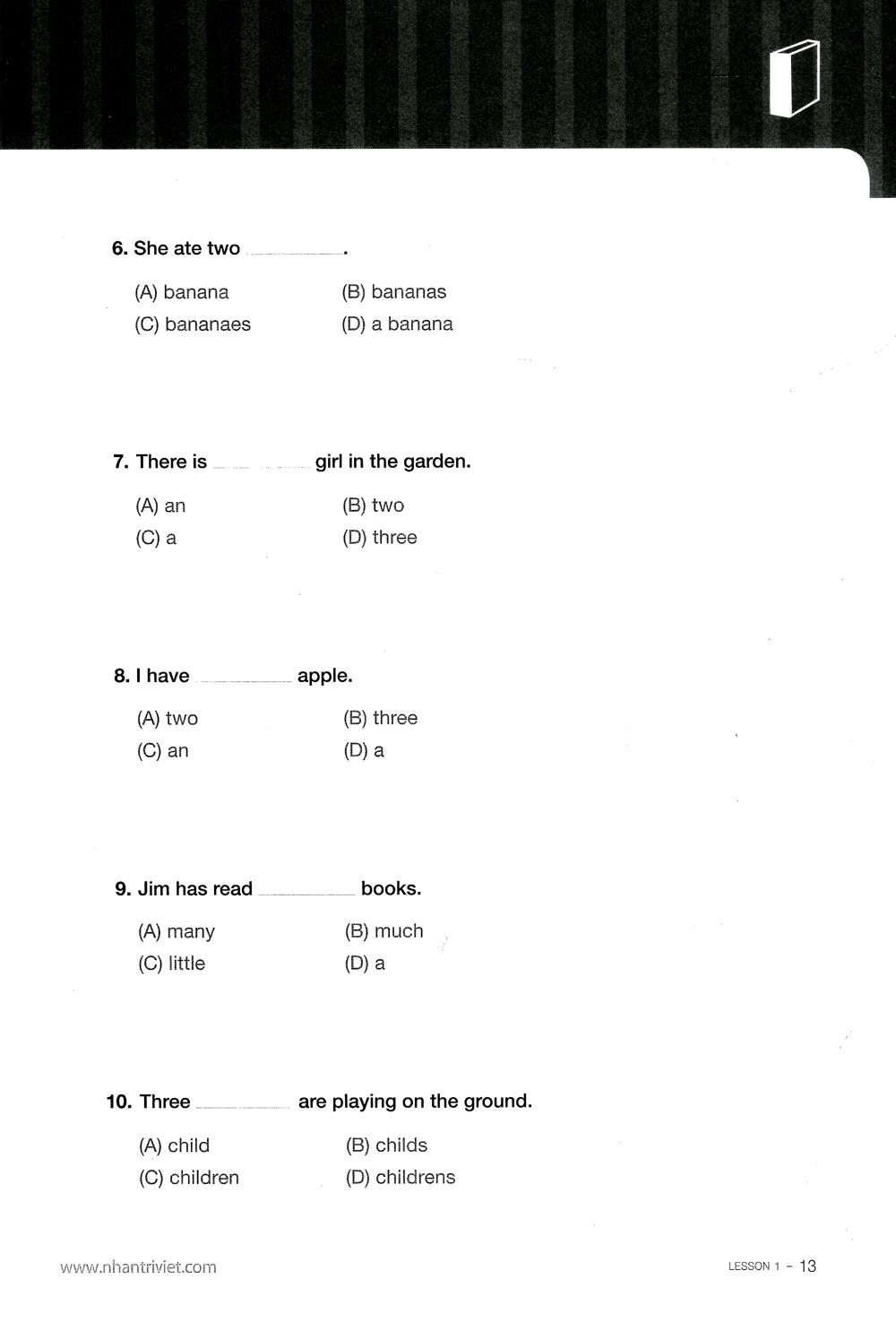 Sách Toeic Smart - Green Book Grammar (Kèm CD)
