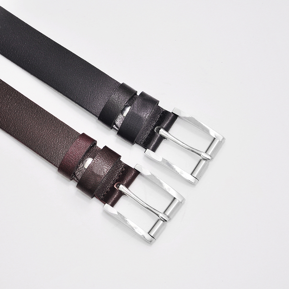 Thắt lưng nam da bò AT Leather Khóa Kim inox cao cấp