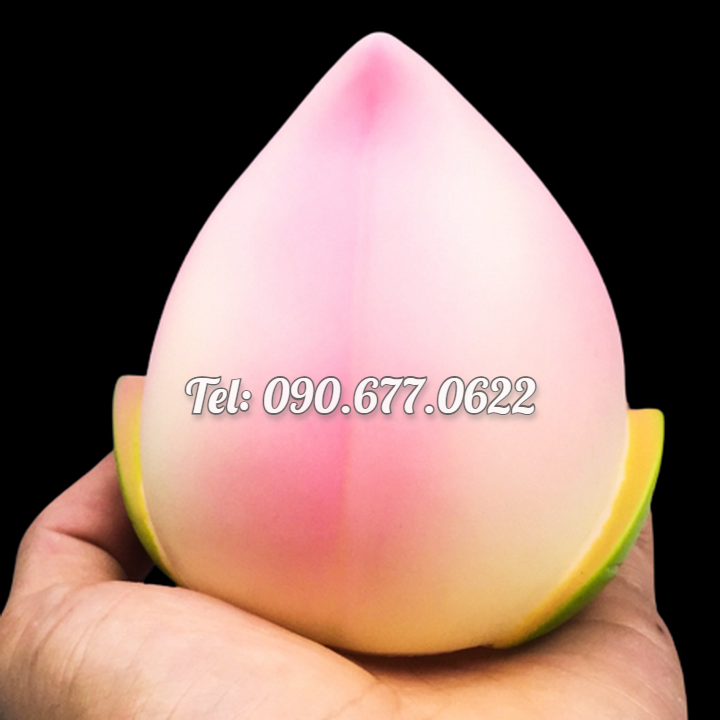 Khuôn silicone làm bánh, rau câu, bánh bao, bánh trôi nước Trái đào tiên - Mã số 1187