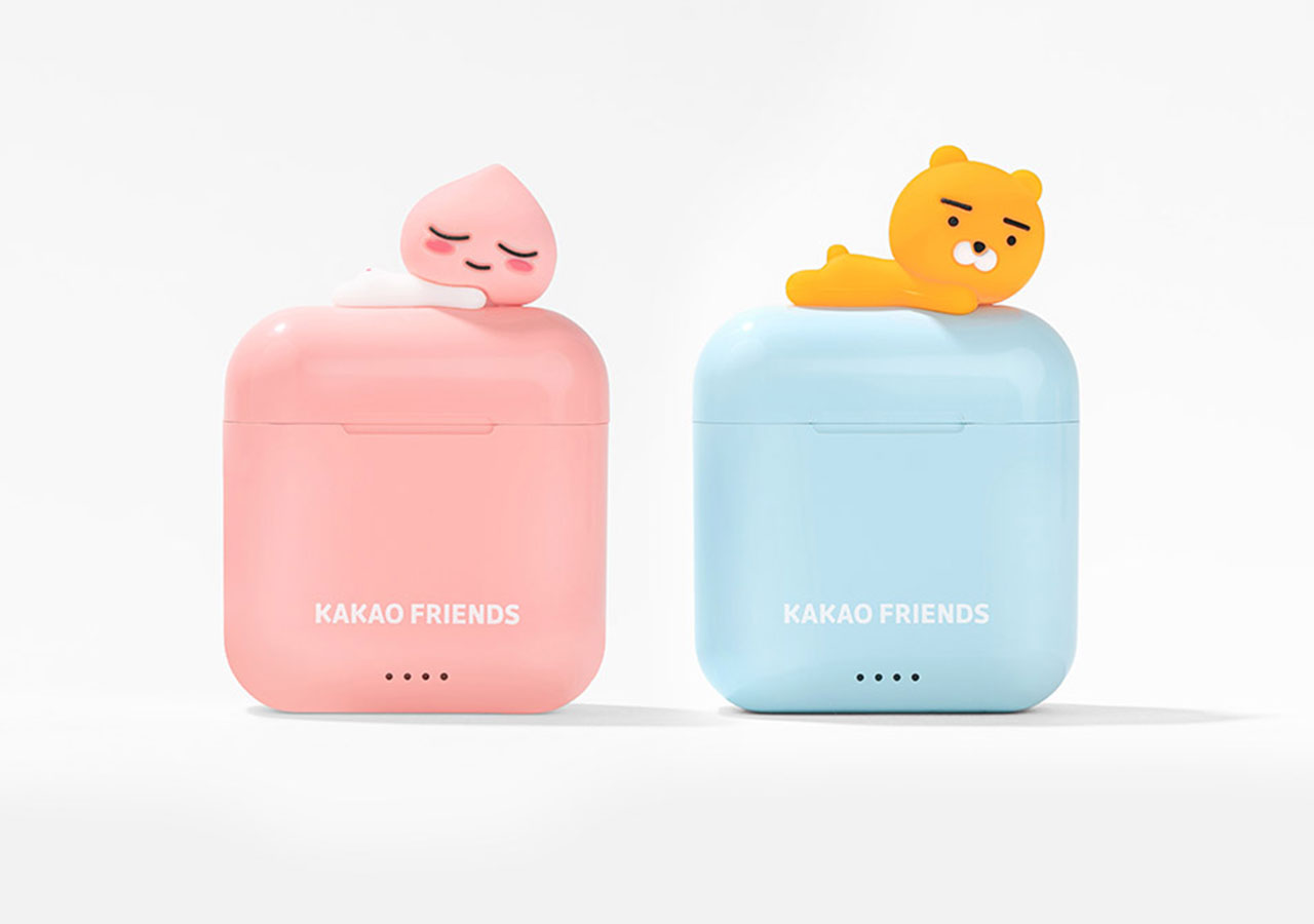 Tai Nghe Không Dây Bluetooth K1 Earbuds Ryan & Apeach KAKAO FRIENDS - Hàng chính hãng