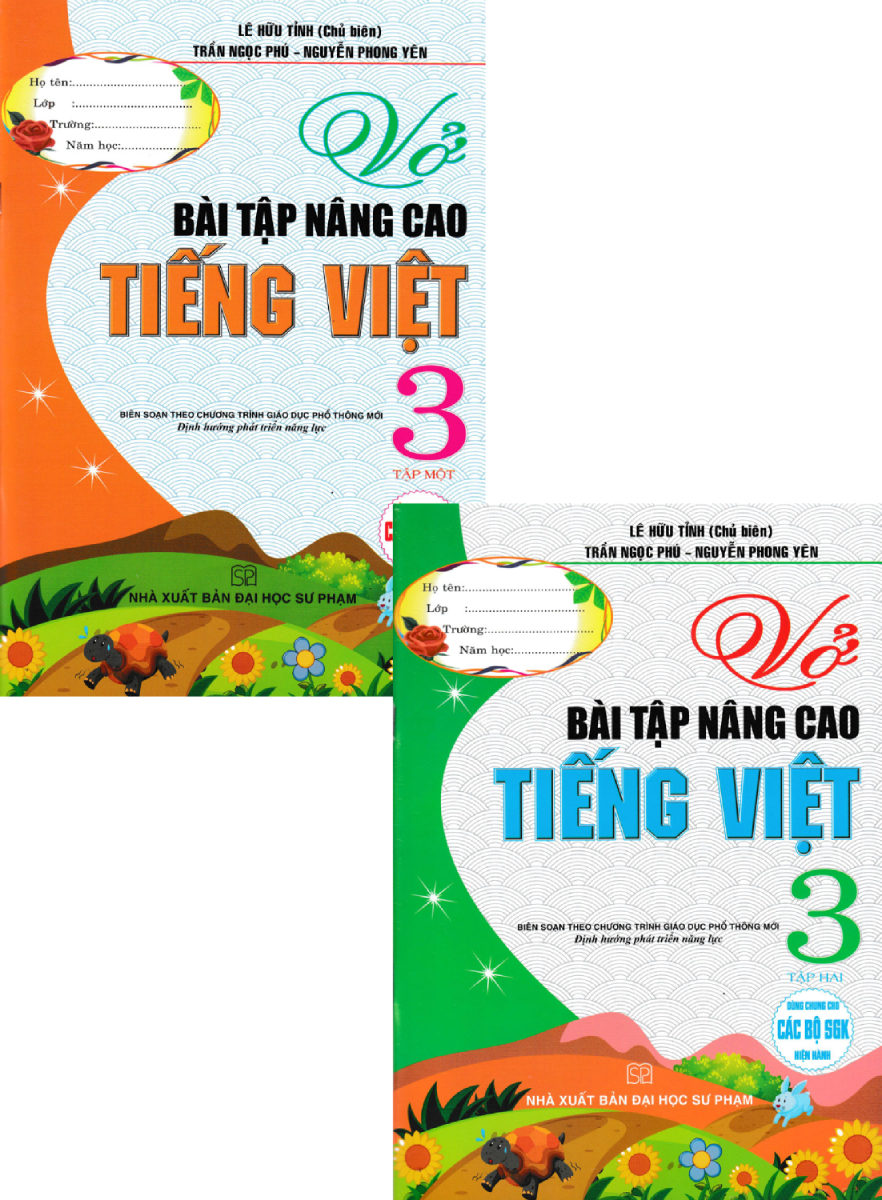 Sách tham khảo- Combo Vở Bài Tập Nâng Cao Tiếng Việt 3 _HA
