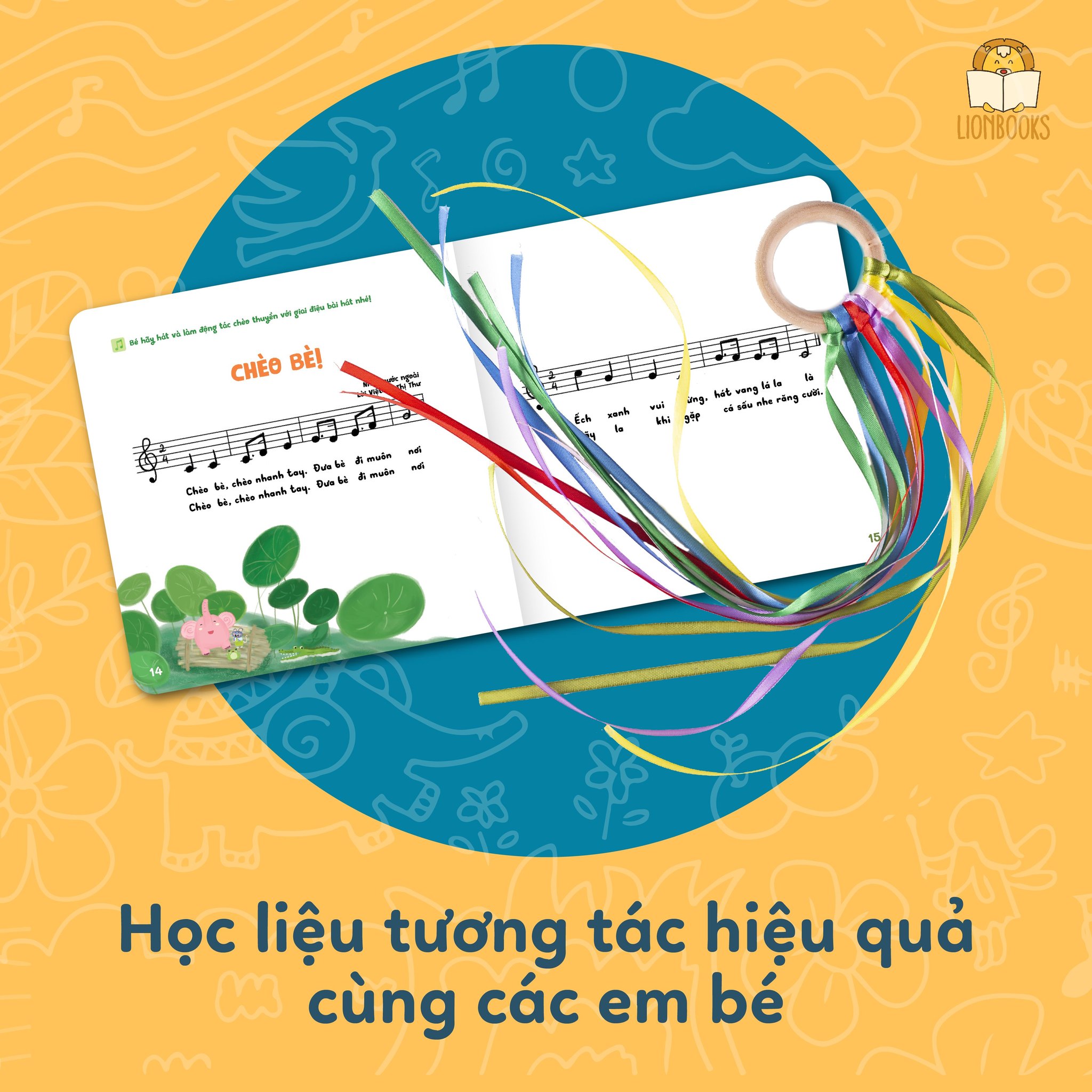 Combo Sách Kể Chuyện Âm Nhạc - Bộ "MỘT CHUYẾN RONG CHƠI" - Sách Thơ & Âm Nhạc Cho Bé Mầm Non 0-3 4-5-6 Tuổi