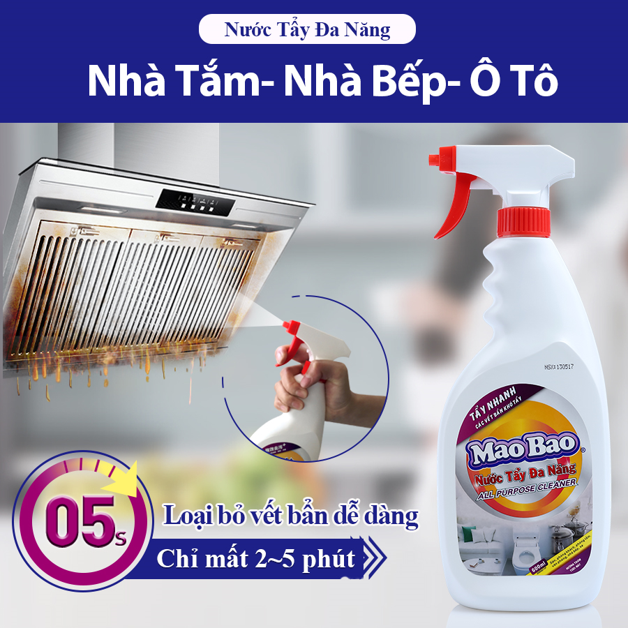 Nước Tẩy Đa Năng Túi 600ml