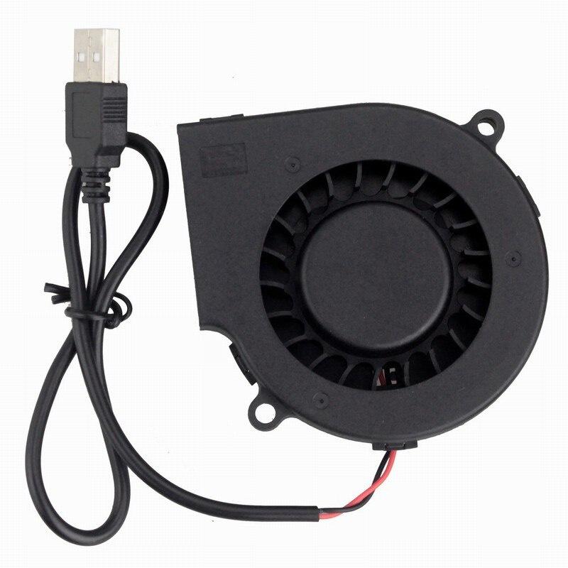 1PCS Gdstime 5V USB 75x15mm 75mm x 15mm 7515 DC Brushless Cooling Blower Fan 7515
