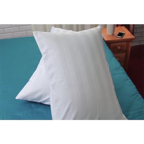 Vỏ gối (Áo Gối )Cotton Trắng Sọc 40×60cm.50×70cm.35×105cm