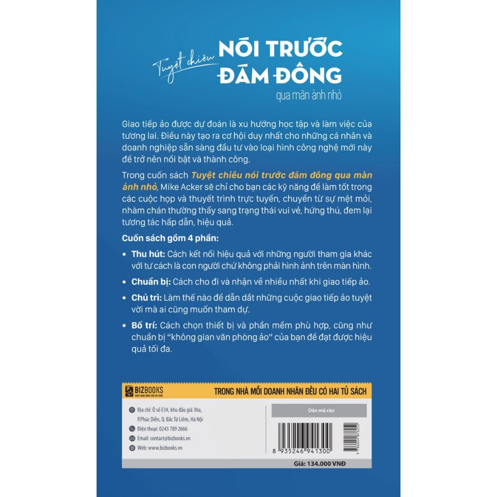 Tuyệt Chiêu Nói Trước Đám Đông Qua Màn Ảnh Nhỏ - Bản Quyền