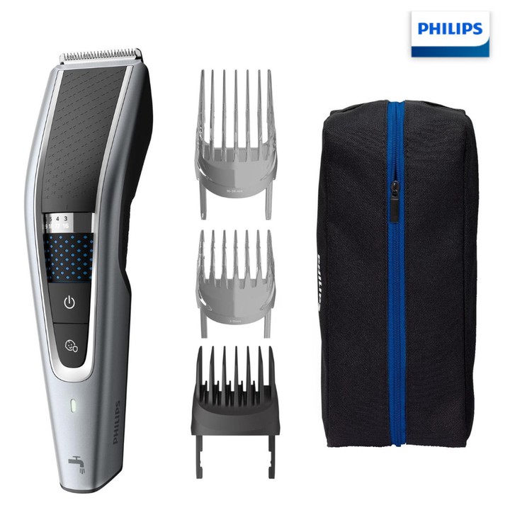 Tông đơ cắt tóc Philips điện không dây trẻ em và người lớn HC5690/15 - Hàng nhập khẩu