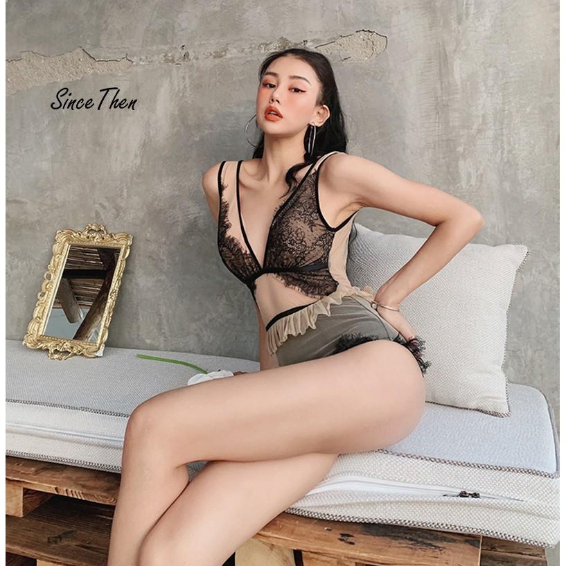 Bikini 1 mảnh kèm váy lưới, Đồ bơi cao cấp hot girl - Since Then