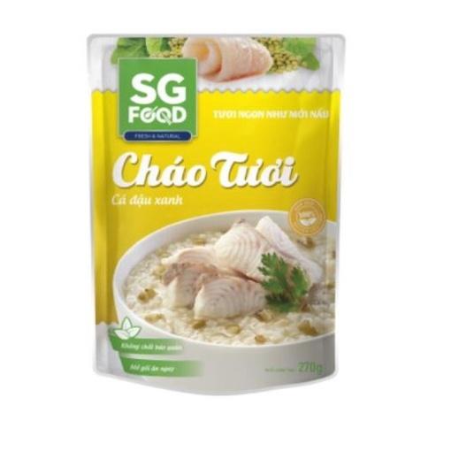 Combo 5 Gói Cháo Tươi SG Food 240g (Trên 1 Tuổi)